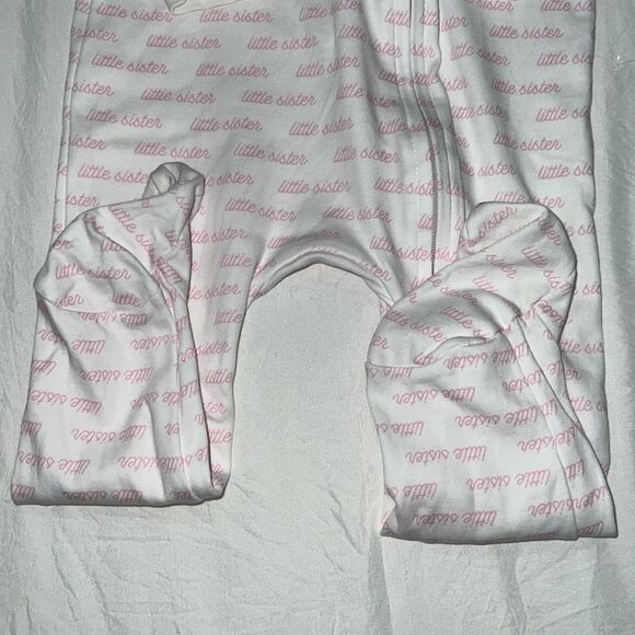 MAGNOLIA BABY LITTLE SISTER FOOTIE 12M - Picture 4 of 5